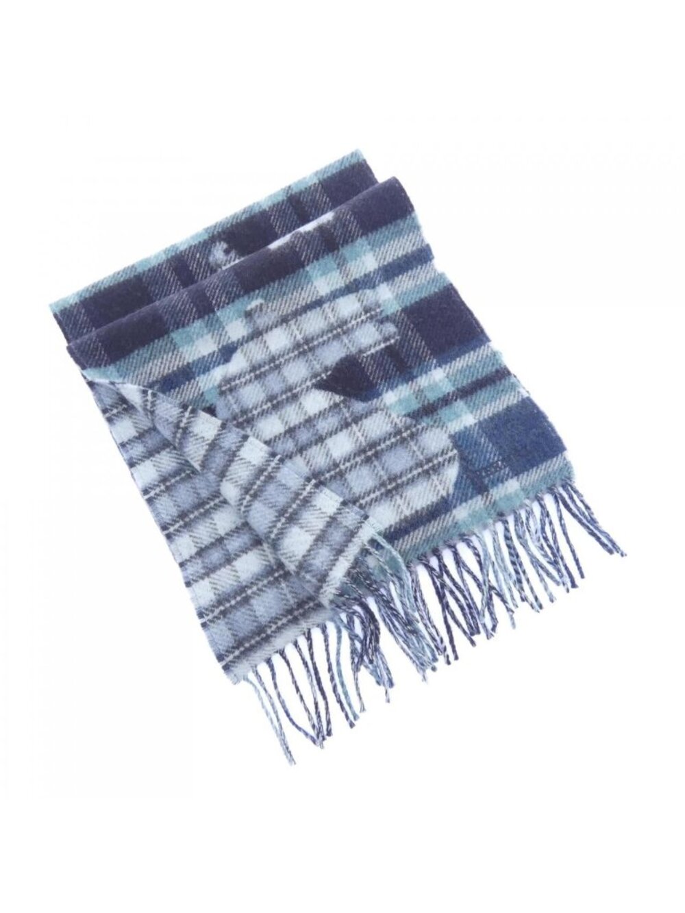 Hermes Scarf Blue